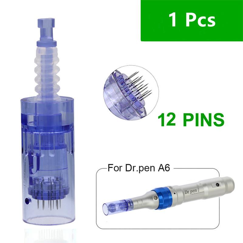 Dr Pen Ultima A6 Иглы для микроиглы Derma Pen Сменная головка 9 12 24 36 42 Nano Microneedle