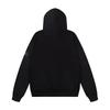 Unisex Terry Fleece Badge Hoodie - Solid Color, Long-Sleeve Island Style