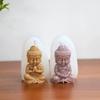Buddha Silicone Candle Mold Church Buddha Incense Candle Plaster Decoration Mold Diy Church Candle Production Supplies