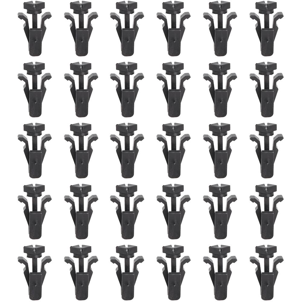 30 шт. 76882-0M060 Крепежные элементы-фиксаторы облицовки решетки бампера для Nissan