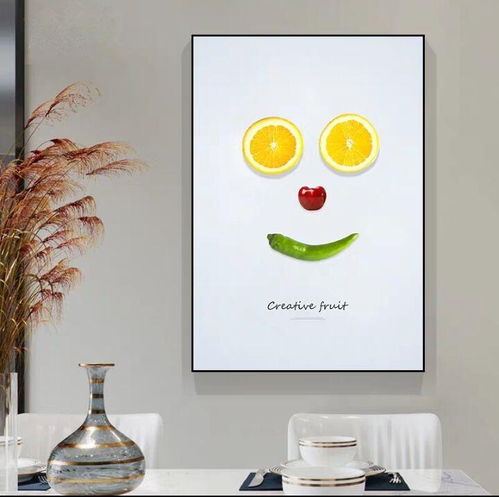 Nordic Abstract Fruit Kitchen Decor Canvas Paintings Posters and Prints Creative Wall Art Pictures Dining Room Home Decor Quadro
