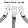 1 шт. Инструмент для снятия покрышки и камеры велосипеда, нержавеющая сталь, монтировка для открывания велосипедной покрышки, инструменты и аксессуары для ремонта колес для горного и шоссейного велоспорта