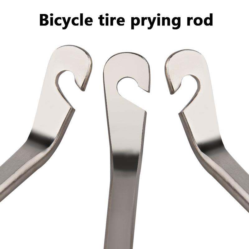 1 шт. Инструмент для снятия покрышки и камеры велосипеда, нержавеющая сталь, монтировка для открывания велосипедной покрышки, инструменты и аксессуары для ремонта колес для горного и шоссейного велоспорта