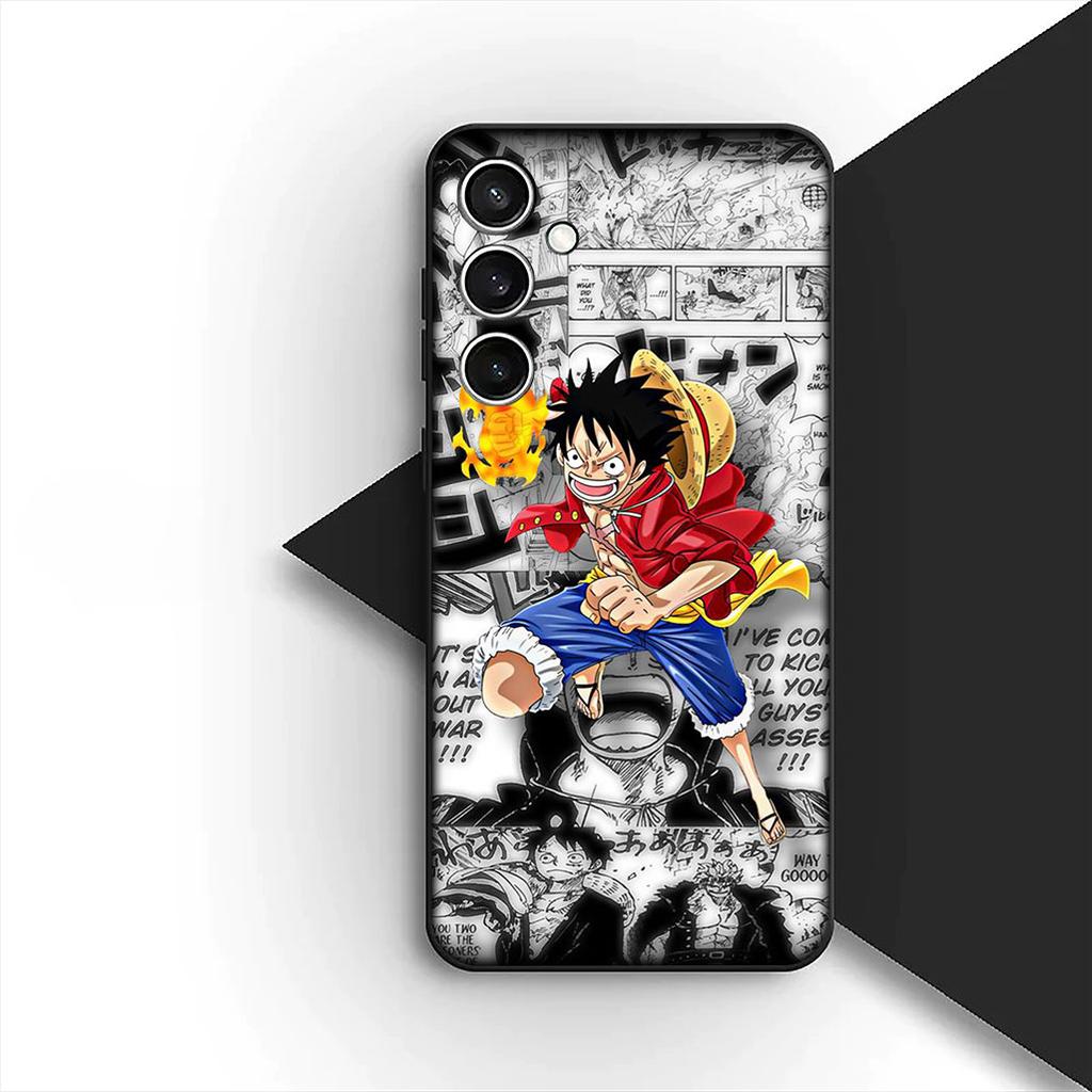 Cover for Samsung Galaxy S24 S25 S23 FE Ultra Plus S7 Edge S25+ S23+ A56 5G Phone Case Nico Robin Roronoa Zoro One Luffy Pieces