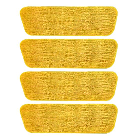 1/4 шт. Насадка для швабры Эффективная производительность Влажная/Сухая уборка Тряпки для мытья пола Удаление шерсти домашних животных Насадка для швабры из микрофибры для Swiffer PowerMop