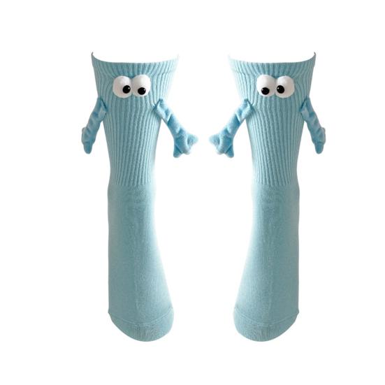 Магнитные носки, держащие руку, новинка, парные носки, забавные парные носки, подарки для мужчин