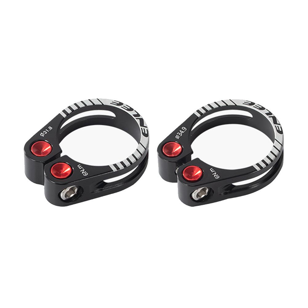 Зажим для подседельного штыря, 1 шт., замок 31,8 34,9 мм, черный/красочный