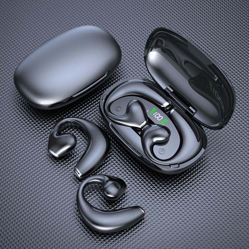 New Bluetooth Headphones with Digital Display Wireless Running Headphones Long Endurance Painless Wear