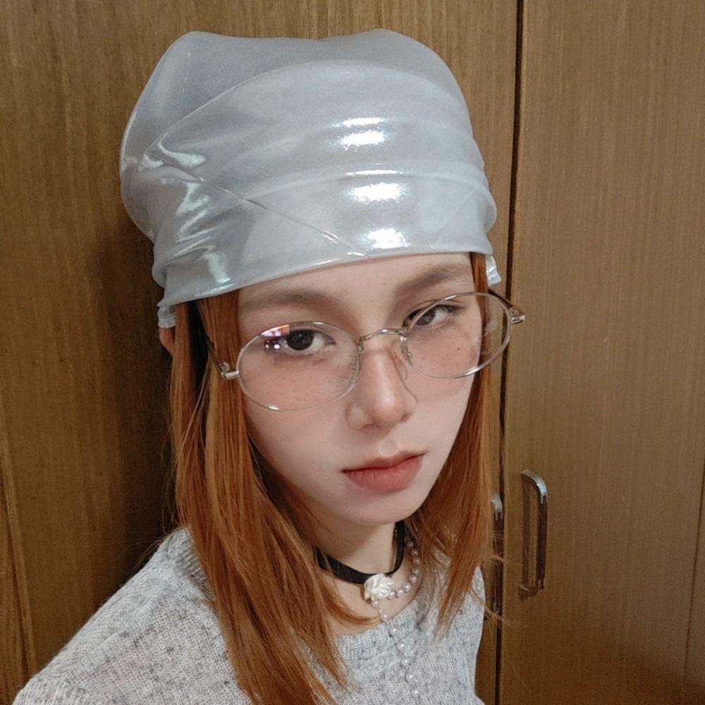 Versatile Headscarf Hat Y2K Hip-hop Kerchief New Turban Women Girls
