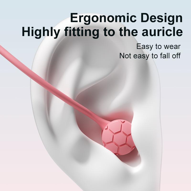 Swimming Earplugs With Rope Waterproof 3-Layer Noise Cancelling For Swim Sleep Ergonomic Design With Lanyard Tether Anti-Loss