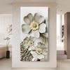 Современная абстрактная цветочная печать на холсте, настенный декор для гостиной и спальни