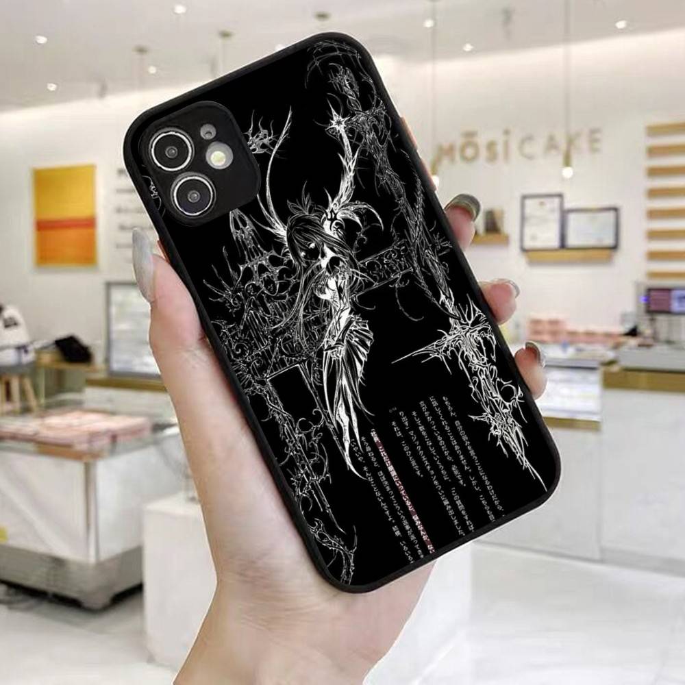 Готический Кокетливый Киберсигилизм Чехол для Телефона Для IPhone 16 15 14 X XR XS 7 8 Plus 11 12 13 Pro MAX 13mini Матовый Ударопрочный Чехол