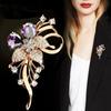 Sophisticated Corsage High-end Sweater Pins New Flowers Brooch  for Sweater Coat Accessories