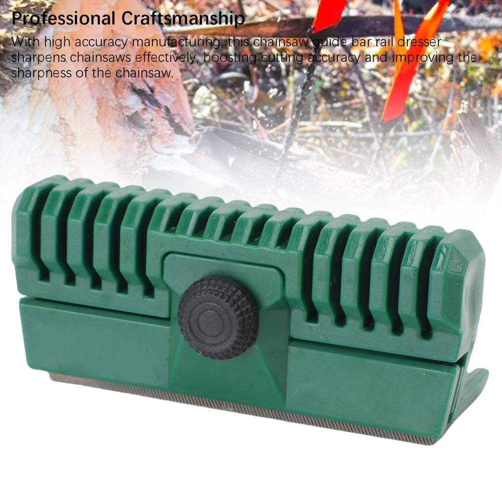 Набор инструментов для правки направляющих шин бензопилы из АБС-пластика и стали, инструмент для правки направляющих шин бензопилы, напильник, инструмент для ремонта и обслуживания
