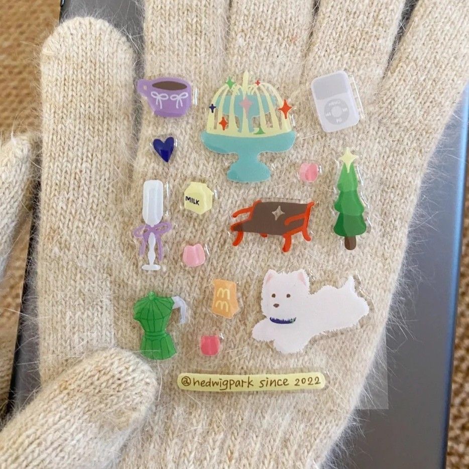 Милый торт пруд желаний 3D рельефная смоляная наклейка чехол для телефона для девочки ноутбук прозрачная желейная наклейка канцелярские товары блокнот DIY украшение