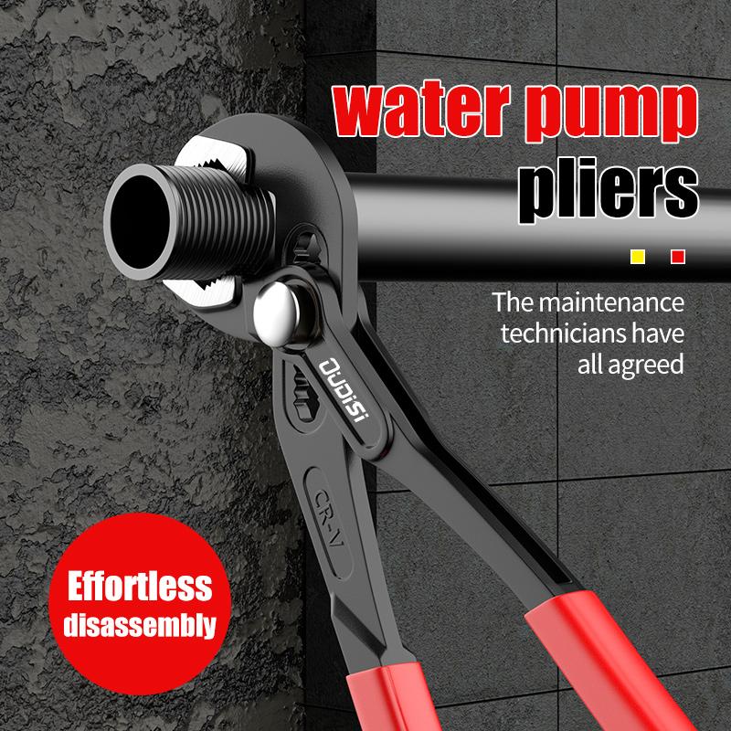 1 шт. многофункциональные щипцы для водяного насоса, универсальные гаечные ключи с широкими быстро регулируемыми отверстиями, ключ для водонагревателя