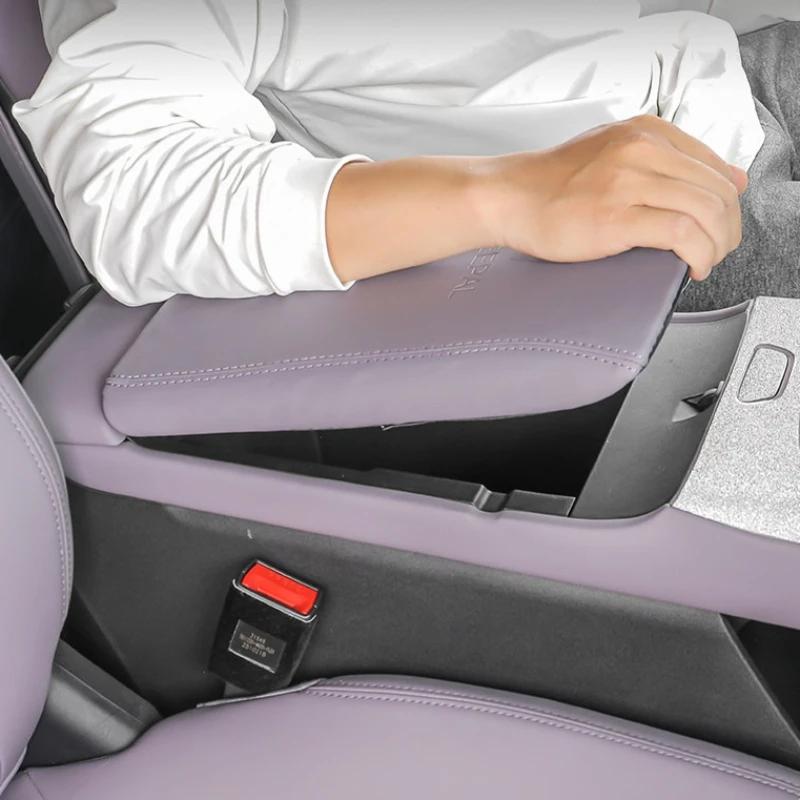 Для Changan DEEPAL L06 Специальная крышка подлокотника сиденья Контейнер для центрального хранения Защитная накладка Модифицированные аксессуары для интерьера автомобиля