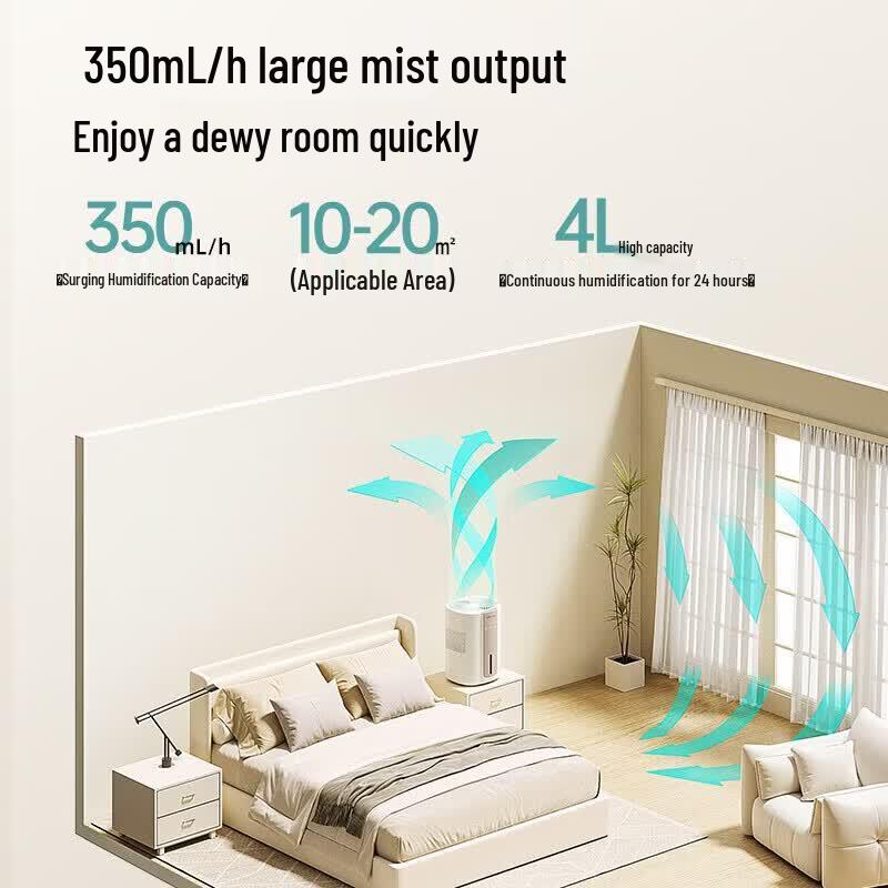 Bear JSQ-F40J1 Fog-Free Desktop Humidifier CN plug (adapter included)
