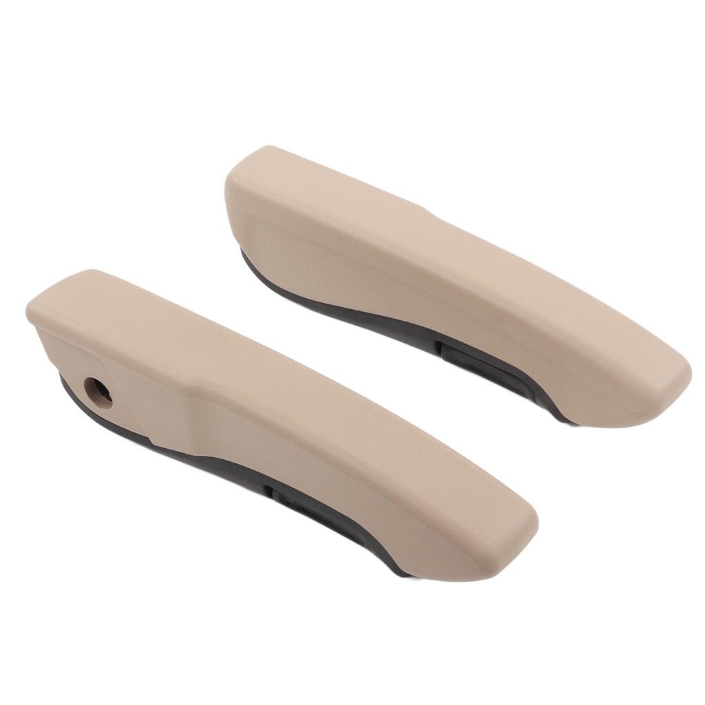 Pair Car Armrest Left Right 0‑120 Degree Adjustable Interior Beige Universal for RV Trucks