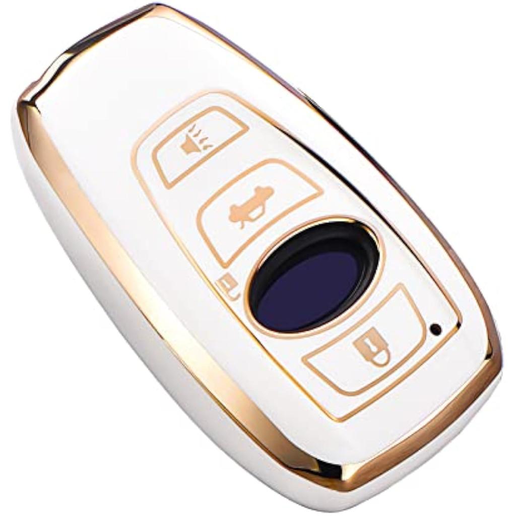 Чехол для брелока Subaru, мягкий высококачественный чехол из ТПУ с полным покрытием для защиты брелока Subaru Smart Key,