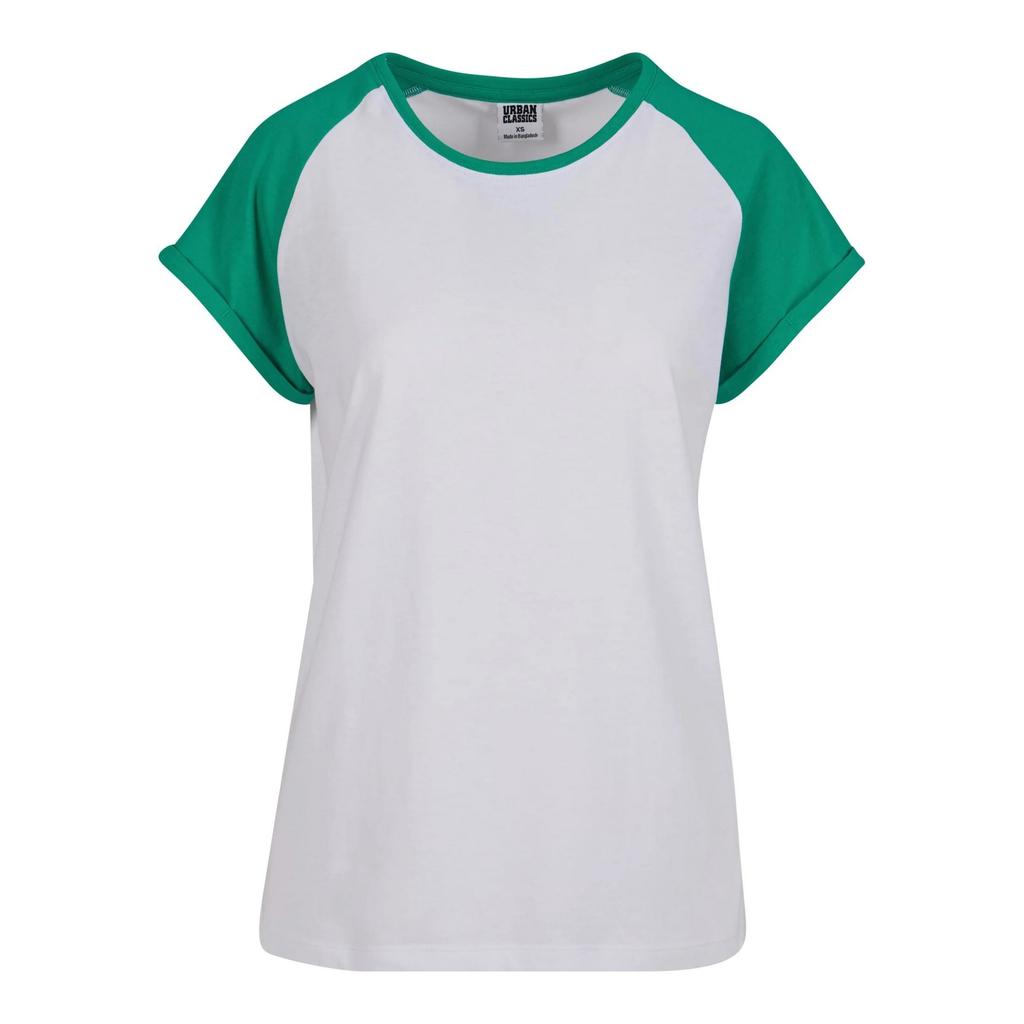 Urban Classics Womens/Ladies Contrast Raglan T-Shirt