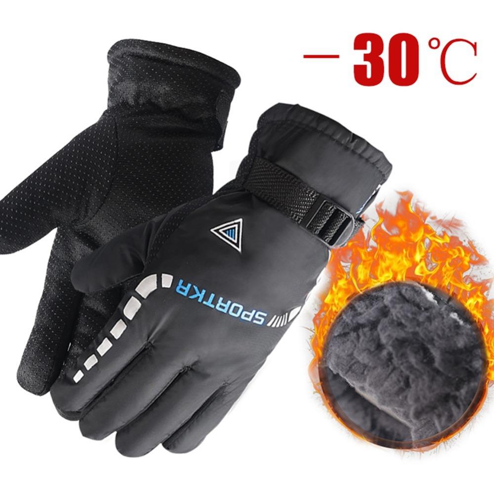 Soft Waterproof Thermal Camping Gloves Outdoor Gloves Warm Skin-friendly