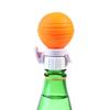 1Pc Soda Bottle Lid Sealer Silicone Carbonated Drink Leak-proof Bottle Cap Reusable Inflation Pump Bottle Stopper Protector Snap