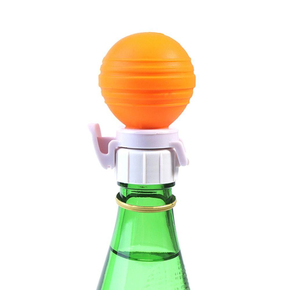 1Pc Soda Bottle Lid Sealer Silicone Carbonated Drink Leak-proof Bottle Cap Reusable Inflation Pump Bottle Stopper Protector Snap