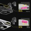 8-контактный адаптер питания GPU PCIe с угловым разъемом 90 градусов, интерфейсы питания, поворотная головка для видеокарты настольного ПК