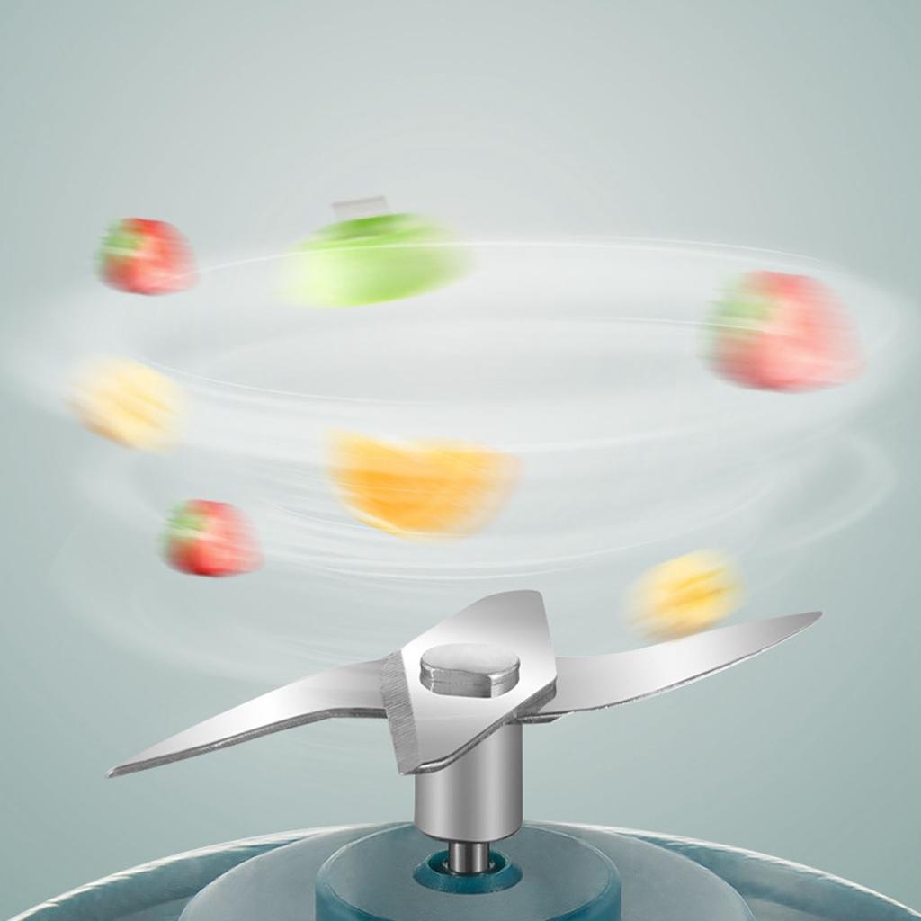 Personal Blender 300ML USB Charging Wireless Blender Portable Blender with Stainless Steel Blade for Shakes Smoothies