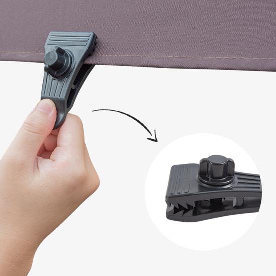 Зажимы для брезента надежно закрепляют навесы для кемпинга, навесы, зажимы для брезента для каравана, прочные