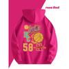 Brooklyn Basketball Print Hoodie Loose Fit Streetwear Sweatshirt Teens