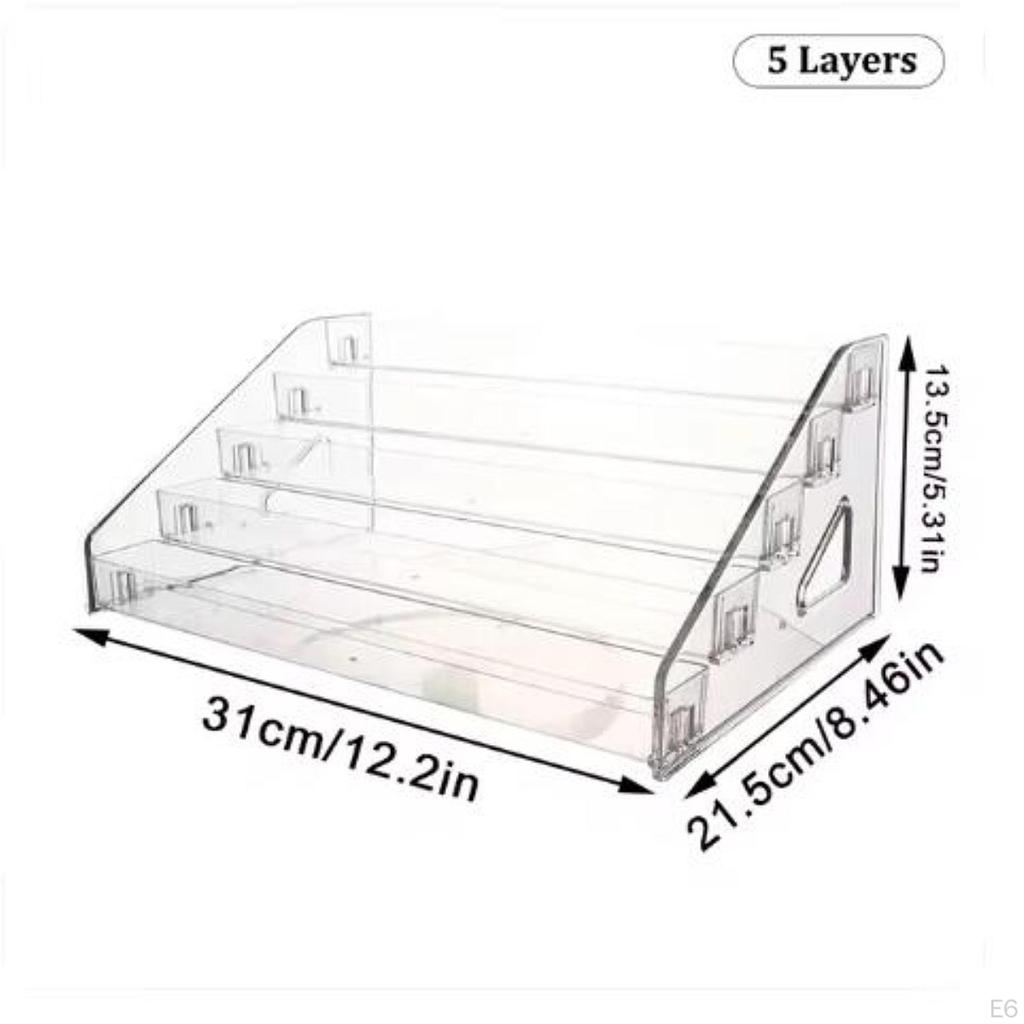 2 акриловых держателя для помады, подставка для лака для ногтей, подставки для эфирных масел для магазина