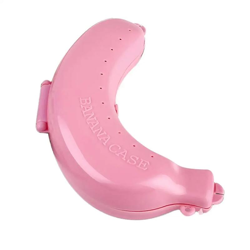 Креативный пластиковый портативный органайзер для принадлежностей в виде банановой коробки, дорожный, для пикника, для хранения фруктов