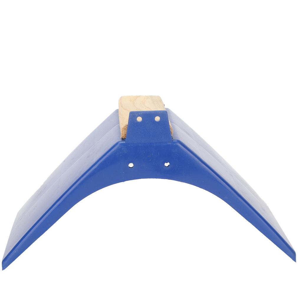 Клетка для домашних голубей, подставка для отдыха, пластиковые жердочки для птиц с деревянным блоком, аксессуары для клетки, синяя с