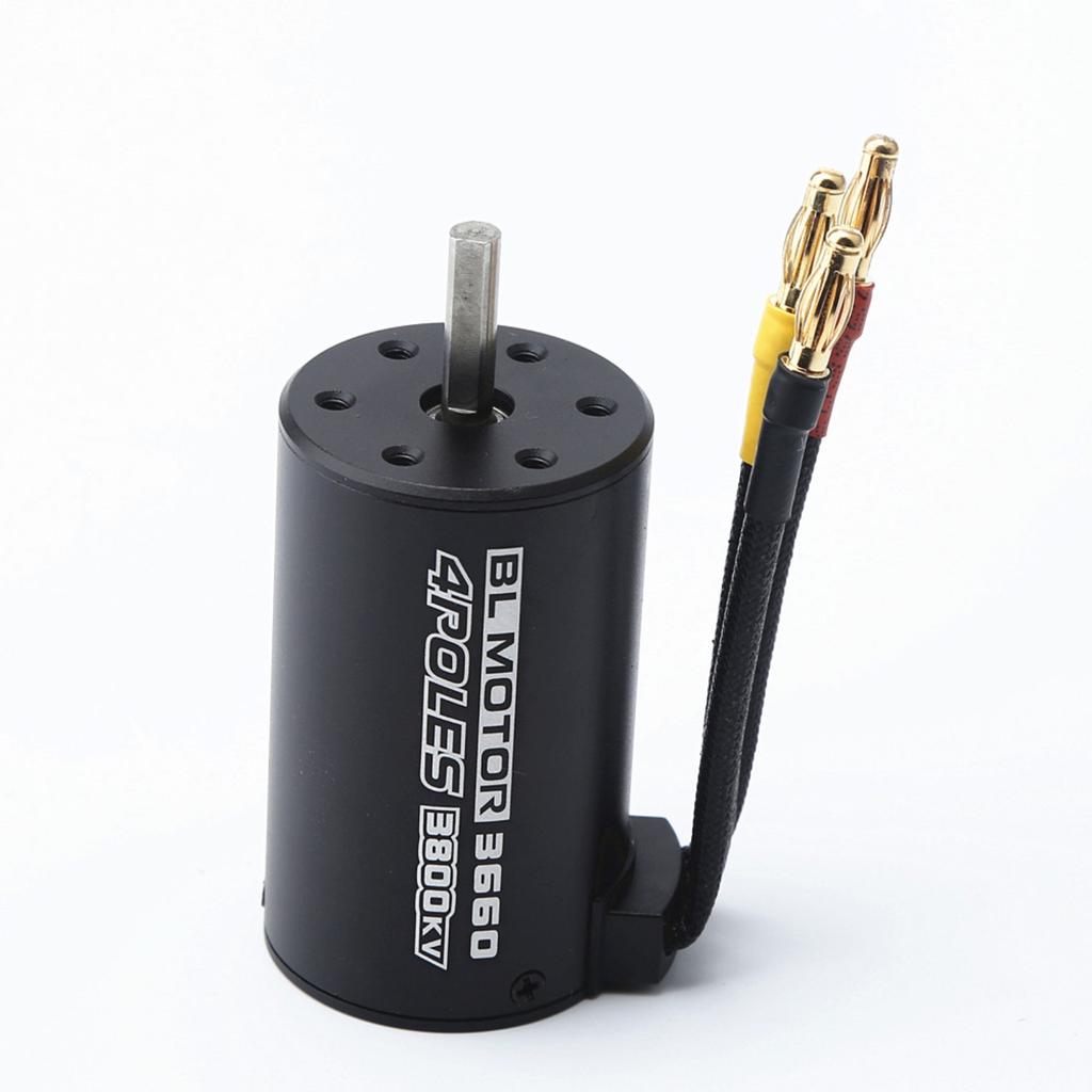 Водонепроницаемый бесщеточный двигатель 3660 3800KV для грузовика с дистанционным управлением 1/8 1/10
