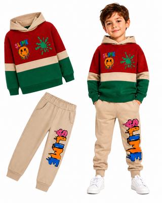 Agnellino - Children' Tracksuit Set - 352 Beige 98