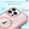For iPhone 15 Pro Max Case Compatible with MagSafe PET Screen Film PC+TPU Cover