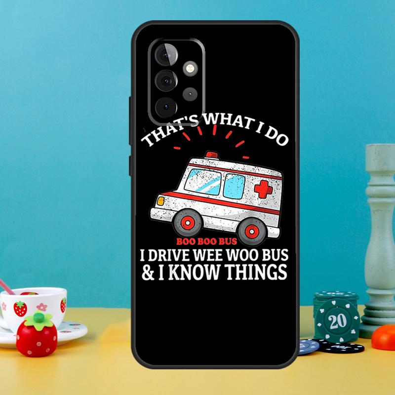 Ambulance EMS EMT Paramedic Case For Samsung Galaxy A55 A56 A36 A54 A34 A14 A05 A16 A26 A12 A32 A52 A13 A33 A53 A15 A35