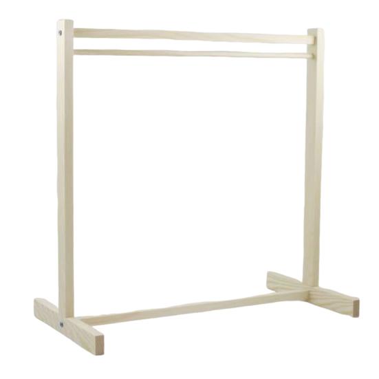 Вешалка для кукольной одежды с мини-вешалкой Деревянный органайзер для демонстрации одежды куклы-девочки