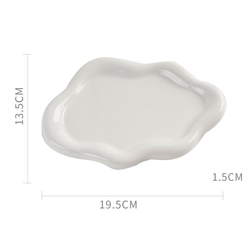 1PC Irregular Creativity Is Suitable for Jewelry Storage, Resin Material, Jewelry Tray