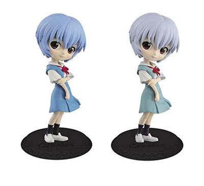 Banpresto Evangelion Новая театральная версия Q Posket Рей Аянами Фигурка Все 2 типа Набор Цвет Редкий цвет [Нормальная версия. + Вер.]