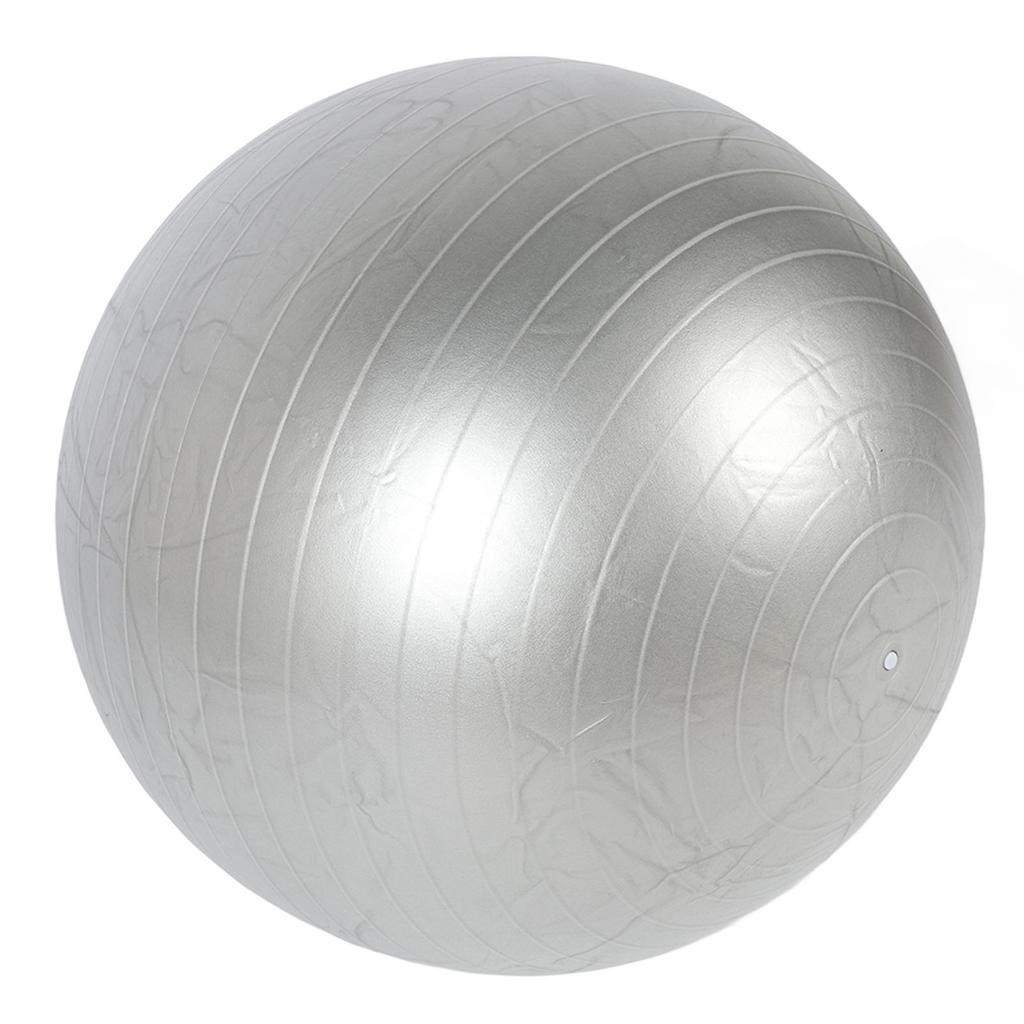 29,5 дюйма Мяч для упражнений ПВХ Серый Грузоподъемность 330,7 фунта Утолщенный Нескользящий Фитнес-мяч с Быстрым Насосом для Баланса Беременности