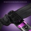 Convenient Cordless Hair Straightener Brush with LCD for Home or Travel Styling Anytime Anywhere