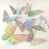 24Pcs Hollow 3D Butterfly Wall Sticker for Wedding Decoration Living Room Window HomeDecor DIY 3D Colorful Butterflies Stickers