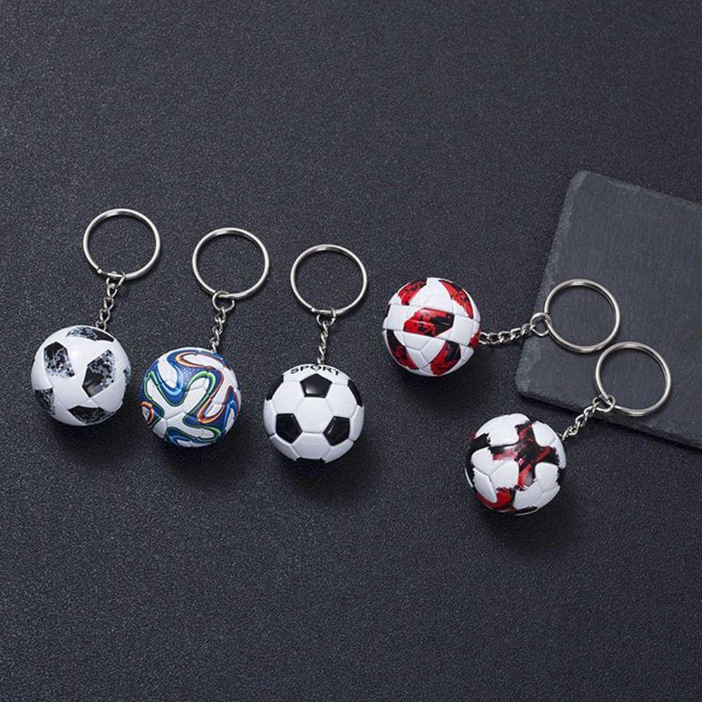 Hanging Soccer Ball Key Chain Football Key Chain Football Pendant Keychain Football Keyring