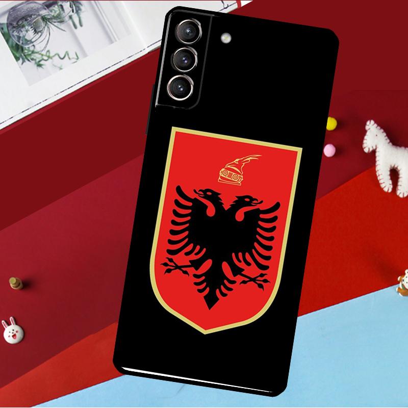 Албания Албанцы Флаг Чехол Для Samsung Galaxy S26 Ultra S24 S22 S23 S25 Plus S20 S21 FE S9 S10 S25 FE Чехол для Телефона