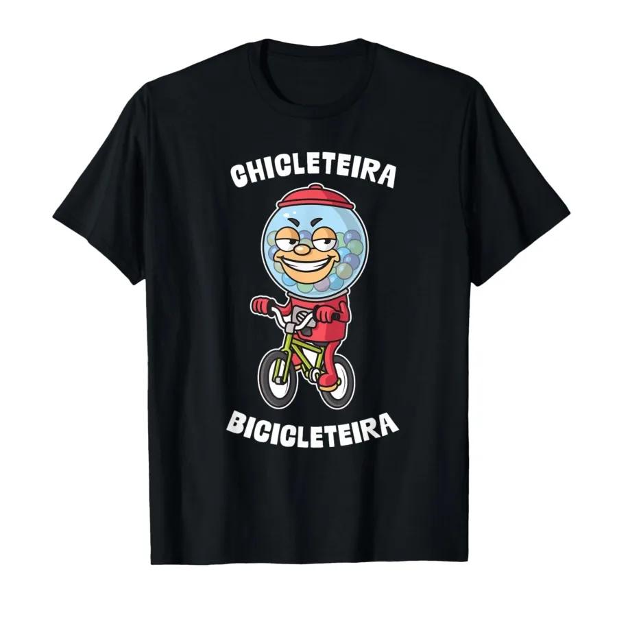 2526 Italian Brainrot Chicleteira Bicicleteira Meme Tshirt for Men Women 100 Cotton T Shirts Short Sleeve Tops