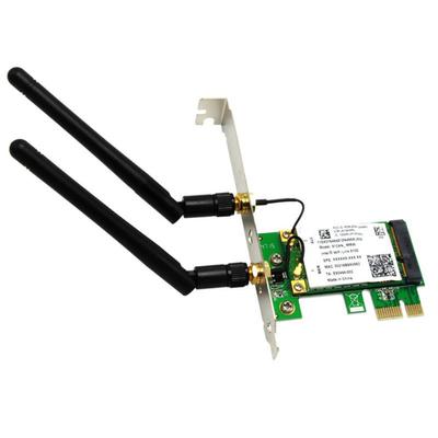 Двухдиапазонная сетевая карта PCI-E Wi-Fi 2,4/5 ГГц, 450 Мбит/с, беспроводной адаптер для настольного ПК