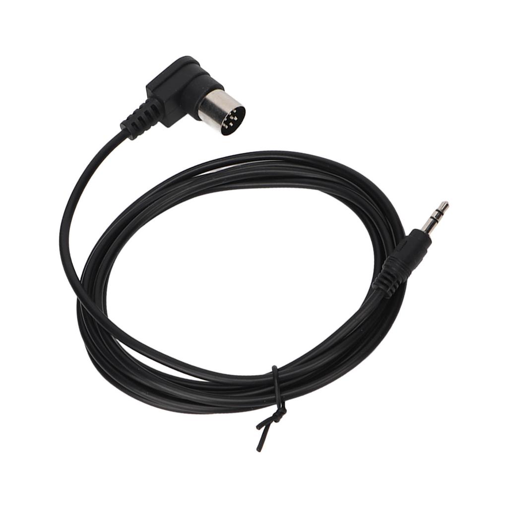 3.5mm To DIN 8PIN Cable Professional 90 Degree Elbow 3.5mm To DIN 8PIN Converter Cable for Musical Instrument 5.9ft